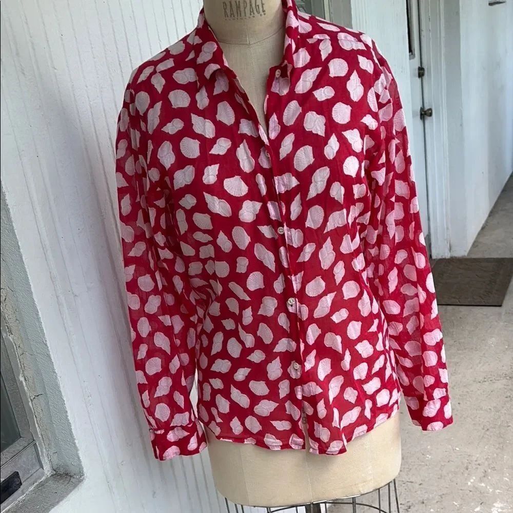 Vintage Agnes B. Paris blouse